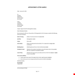 appointment-letter-template