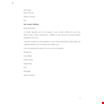 School Transfer Request Letter Example example document template