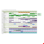 Marketing Project Activity Calendar Template example document template