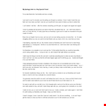 Letter Of Apology To A Friend example document template 