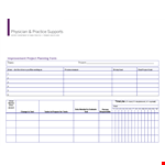 Project Planning Template - Simplify Your Project Planning Process & Boost Efficiency example document template
