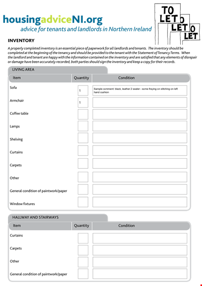 Tenant Landlord Template