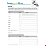 Tenant Landlord Template example document template