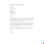Resignation Letter Format With Reason Pregnancy example document template