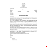 Professional Research Technician example document template 