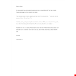 Sample Noise Complaint Letter From Landlord example document template