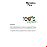 Reds Marketing Plan example document template
