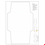 Custom Envelope Templates - Design Your Perfect Envelope example document template 