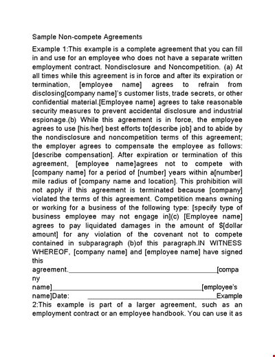 Company Contract Template for Consultants and Contractors - Shall have ...