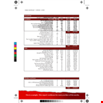 Material Order Sheet Template example document template