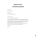 request-letter-to-company-to-provide-accommodation