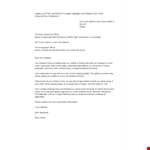 Addressing Your Immigration Needs: Get a Well-Written Immigration Letter for Your Visitor example document template 