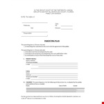 Create a Comprehensive Parenting Plan | Customize Our Template example document template