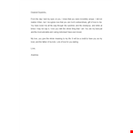 Write a Dearest Love Letter with Our Template - Dipanshu example document template