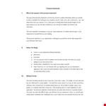 Harvard Graduate School Personal Statement Example example document template