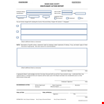 Disciplinary Action: Employee Write Up Form for Effective Employee Management example document template