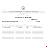 Construction Employee Sign In Sheet | Efficient Tracking for Employees | Suffolk County example document template