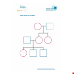 Create Your Family Tree with Our Blank Family Tree Template example document template