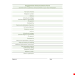 Announcement: - Download Press Release Template Now! example document template