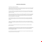 Employee appreciation speech example document template 