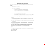 Transfer Review Agenda In Doc example document template