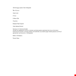 Technology Lesson Plan Template example document template