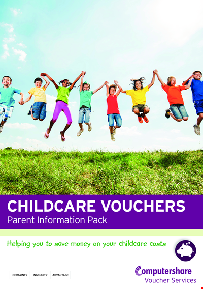 Childcare Voucher Template | Get Discounts on Childcare with Vouchers