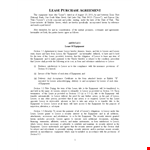 Equipment Rent To Own Contract Template example document template