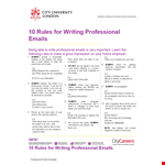 Crafting a Professional Email: Tips for Always Engaging Your Reader | Example example document template