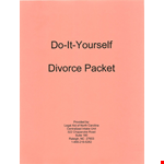 Ciu Divorce Packet Rev example document template