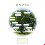 Build Your Family Tree Easily with Our Template | Free Download example document template