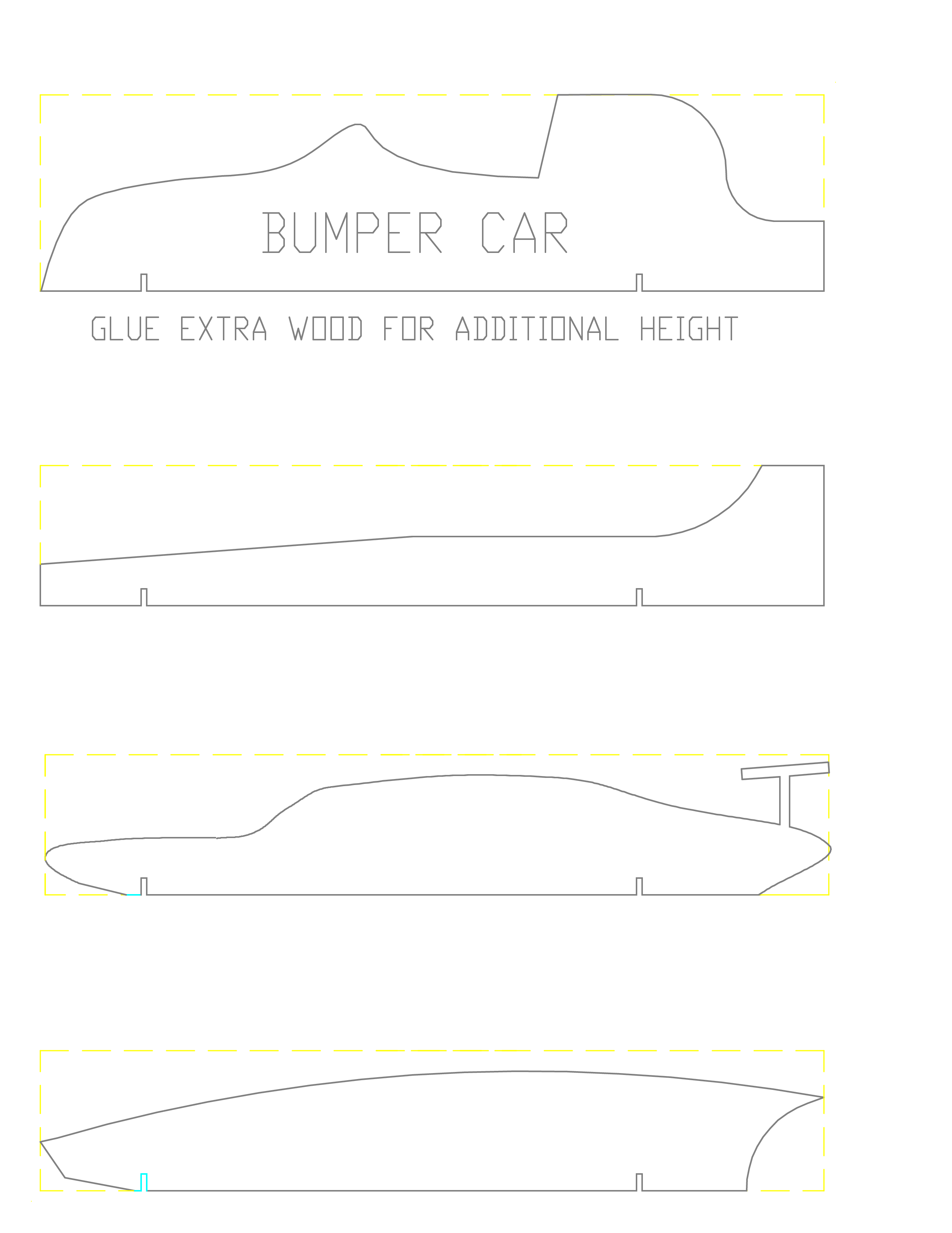 Pinewood Derby Car Templates Free Download and Print