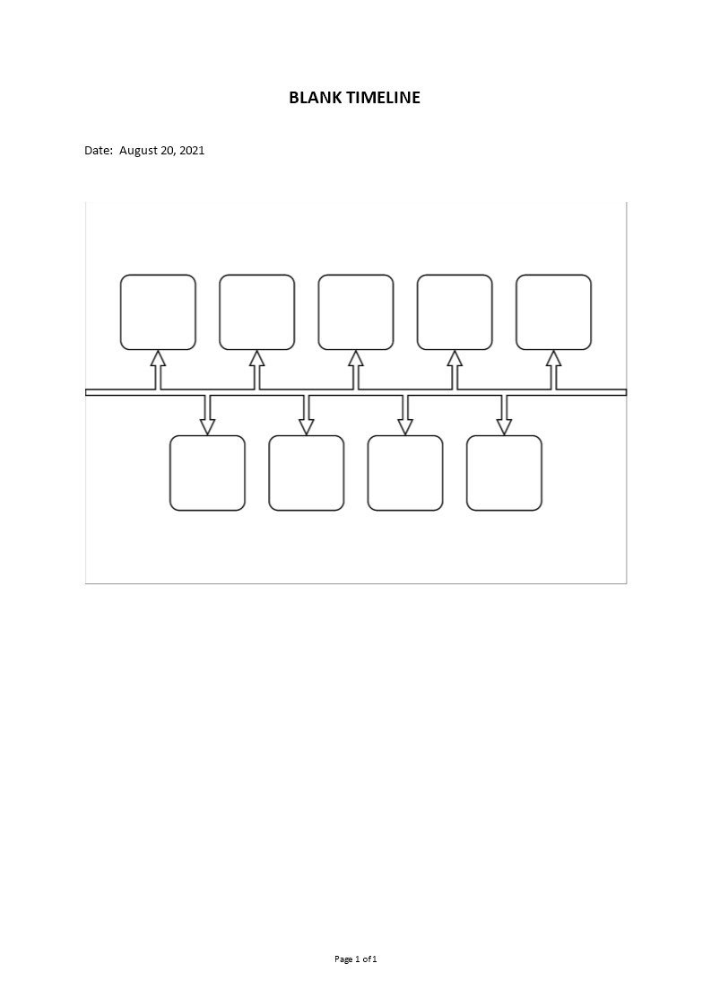 Blank excel history timeline template faithlopa