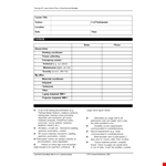 Training Checklists Template - Easily Manage Training Courses & Participants in PDF Format example document template