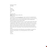 Graduate Data Analyst example document template