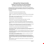 Mptc Policies And Procedures Effective October example document template
