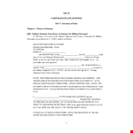 Military Power of Attorney Form - Simplify Transactions with Attorney Powers example document template
