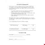 Notarized Letter Template | Authorization for a Client | Create a Shall-Specific Notarized Letter example document template
