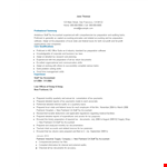 Staff Tax Accountant Resume example document template