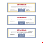 Create Custom Gift Certificates | Avenue Boulder Templates example document template