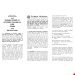 Secure Your Future with a Strong Power of Attorney example document template