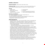 Example Of Athletic Director example document template