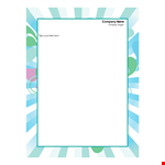 Create Professional Letterheads | Free Letterhead Templates example document template