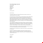 Finance Business Analyst example document template
