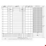 Cricket Scorecard Template | Track Score, Bowlers, Wickets example document template