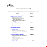 Operational and Safety Training: System Controls, Hands-On Practice | Template example document template
