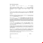 Motor Vehicle Sales Agreement Template - Secure Vehicle Purchase for Seller & Buyer example document template