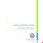 National Research example document template