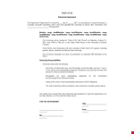 Restaurant Consulting Agreement Form example document template