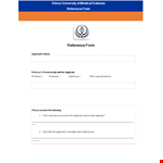 Expert Letter of Recommendation for Your Job Application example document template